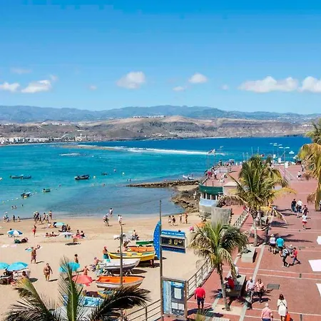 Apartment Con Balcon En La Playa De Canteras